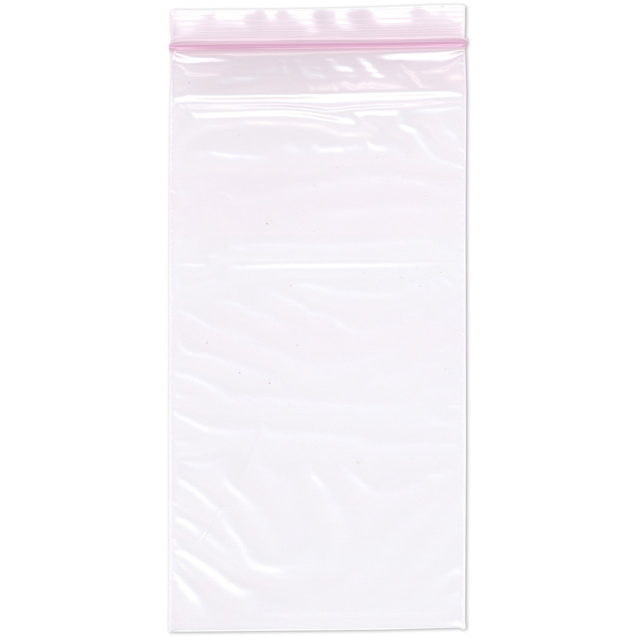 Plymor 4" x 8" (Pack of 100), 2 Mil Anti-Static Zipper Reclosable Plastic Bags